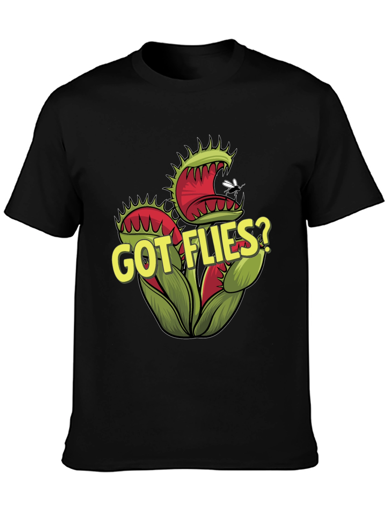 Got Flies? Venus Fly Trap Graphic T-Shirt