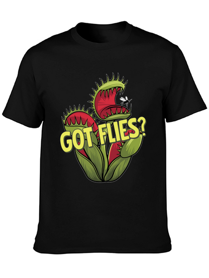 Got Flies? Venus Fly Trap Graphic T-Shirt