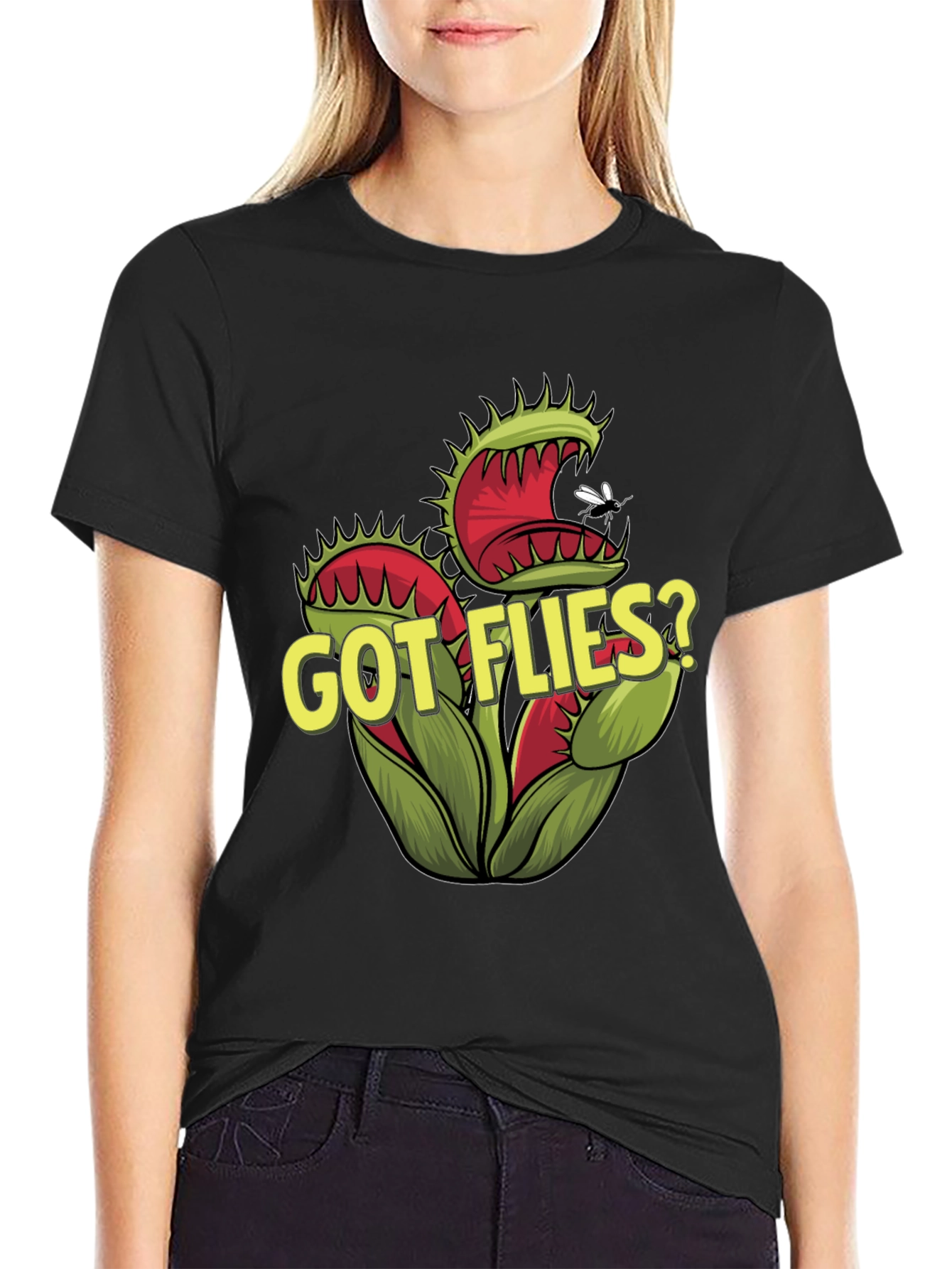 Got Flies? Venus Fly Trap Graphic T-Shirt