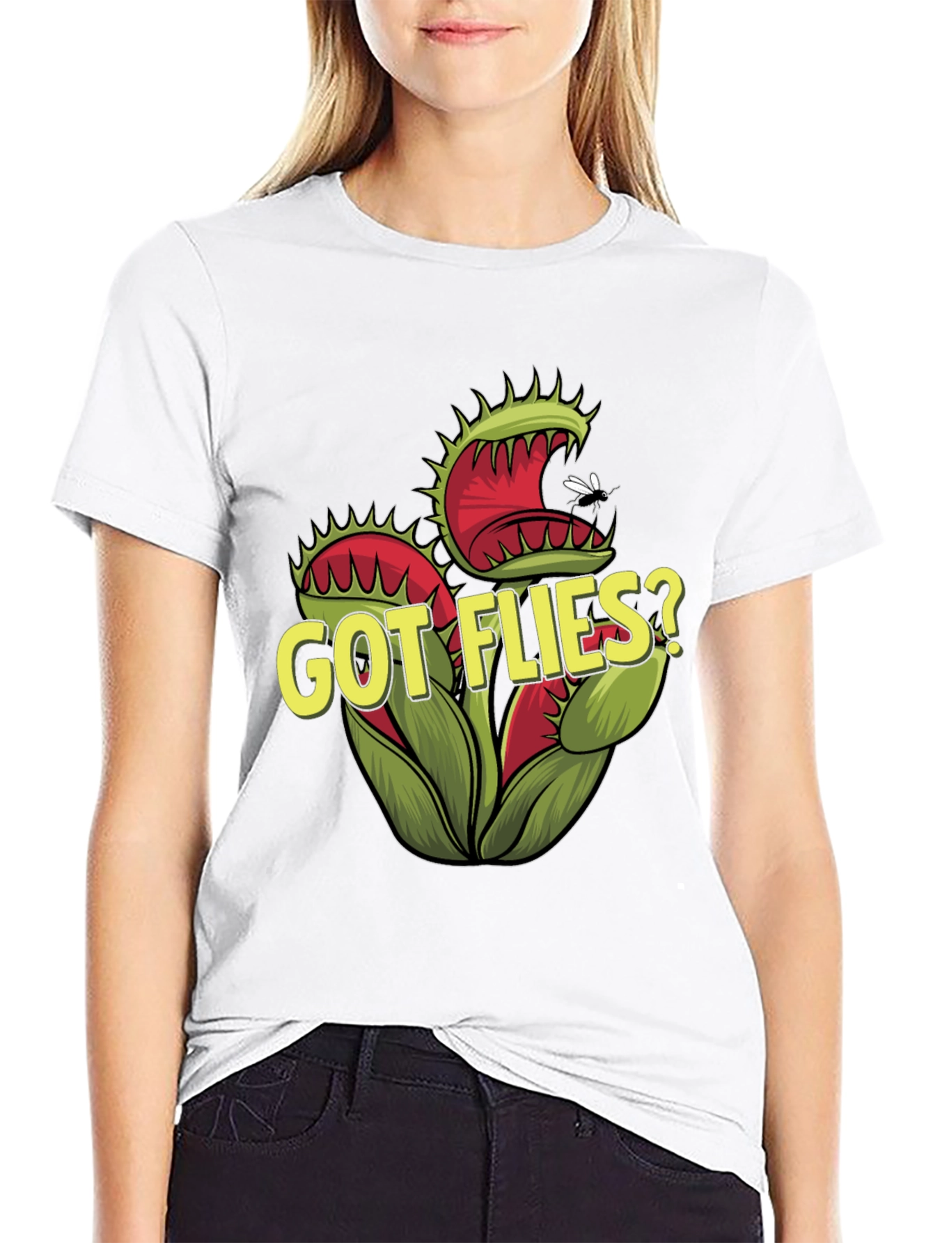 Got Flies? Venus Fly Trap Graphic T-Shirt