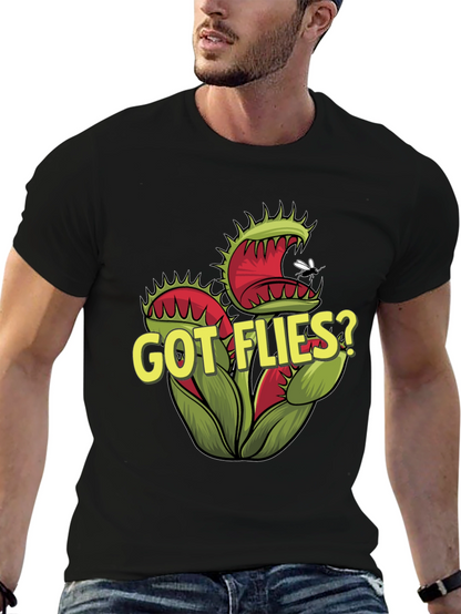 Got Flies? Venus Fly Trap Graphic T-Shirt