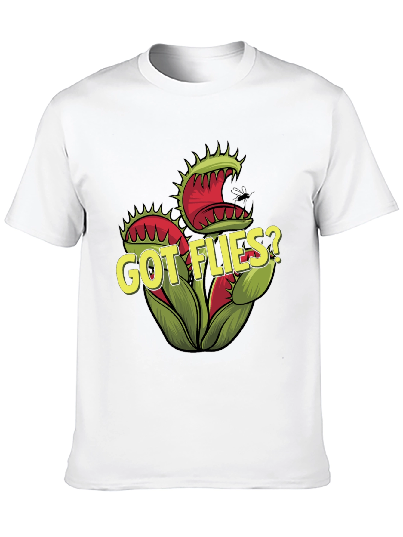 Got Flies? Venus Fly Trap Graphic T-Shirt