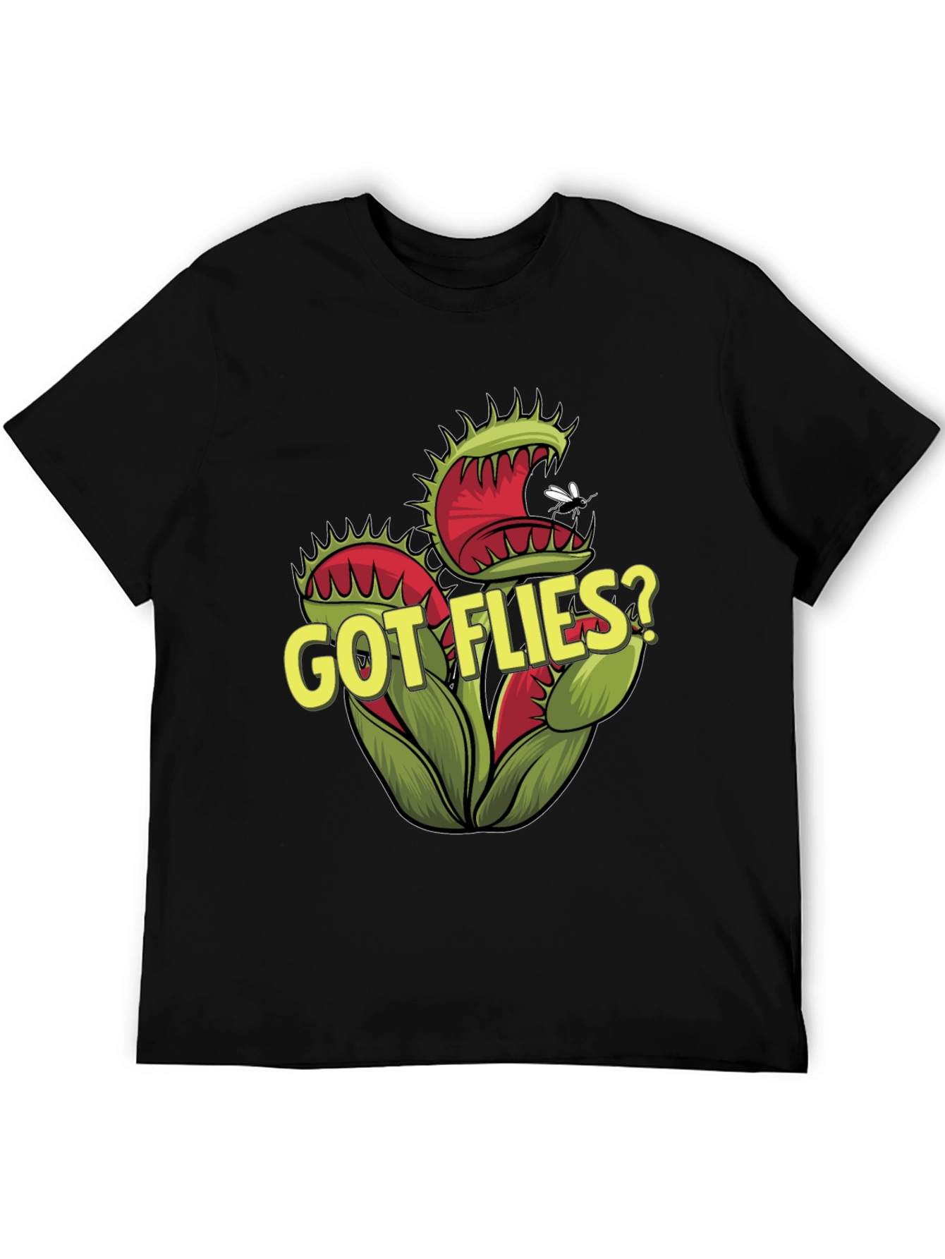 Got Flies? Venus Fly Trap Graphic T-Shirt