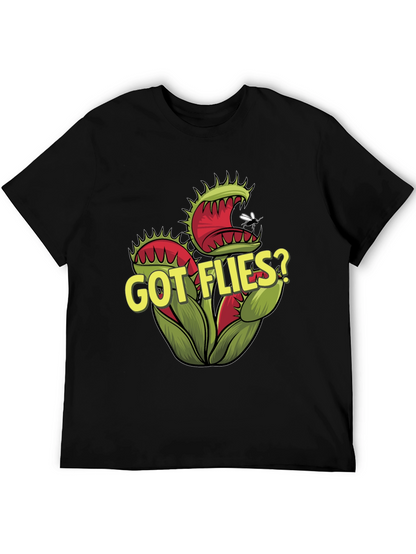 Got Flies? Venus Fly Trap Graphic T-Shirt