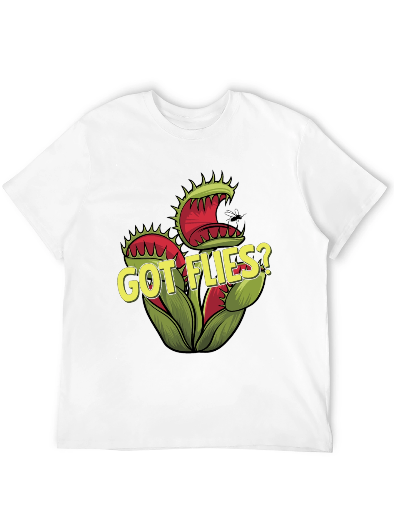 Got Flies? Venus Fly Trap Graphic T-Shirt