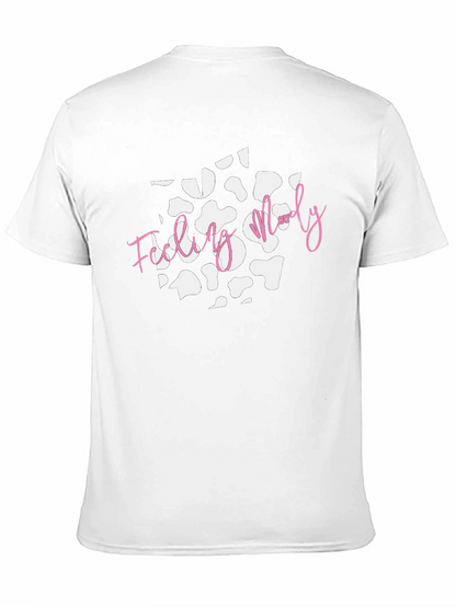 Feeling Moody Cow Print T-Shirt