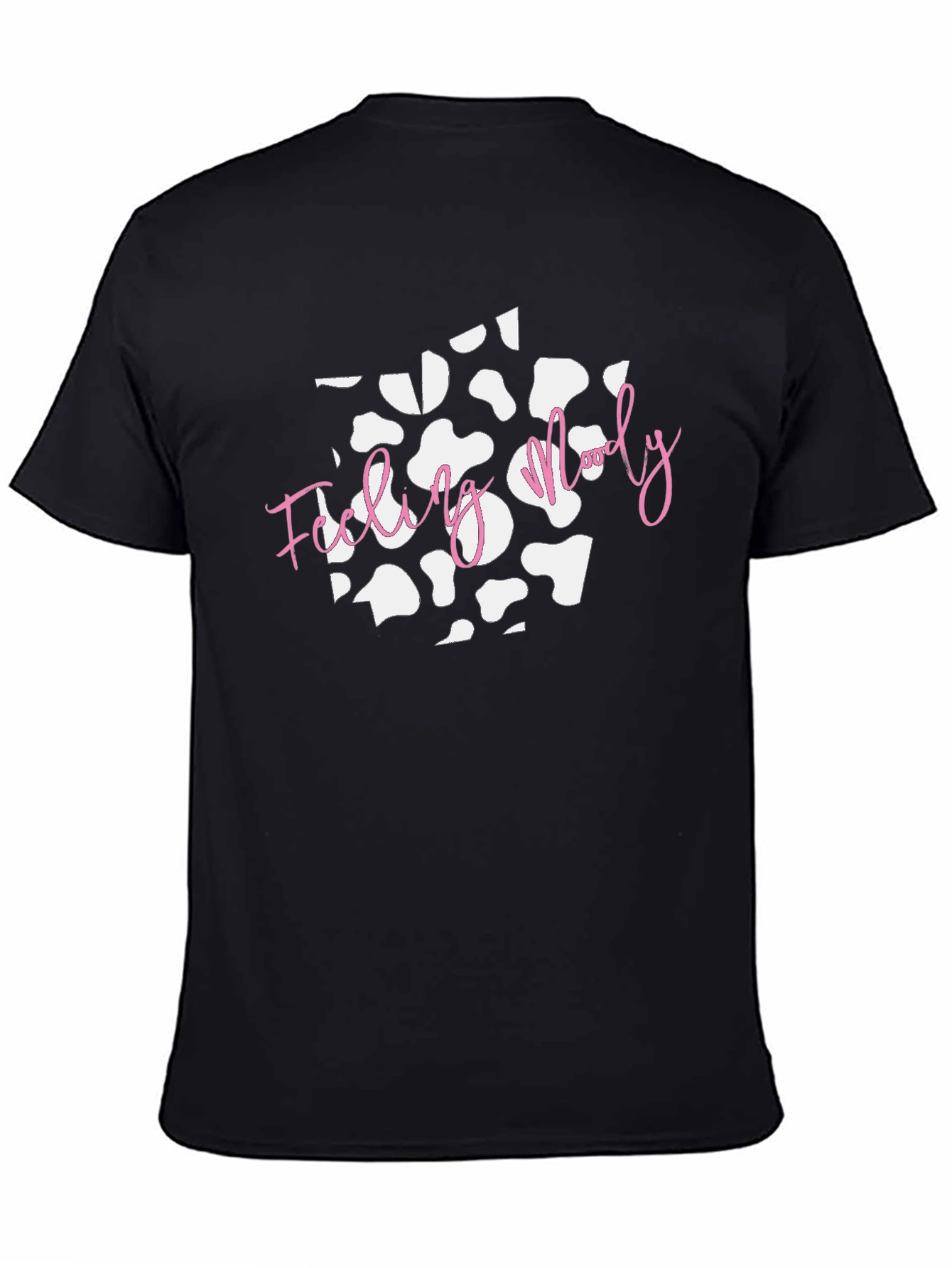 Feeling Moody Cow Print T-Shirt