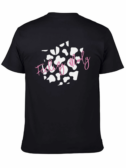 Feeling Moody Cow Print T-Shirt