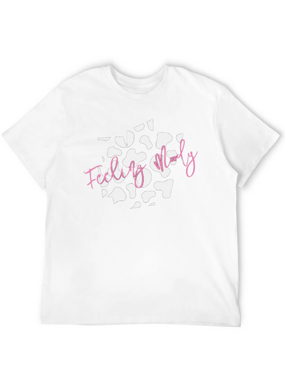 Feeling Moody Cow Print T-Shirt