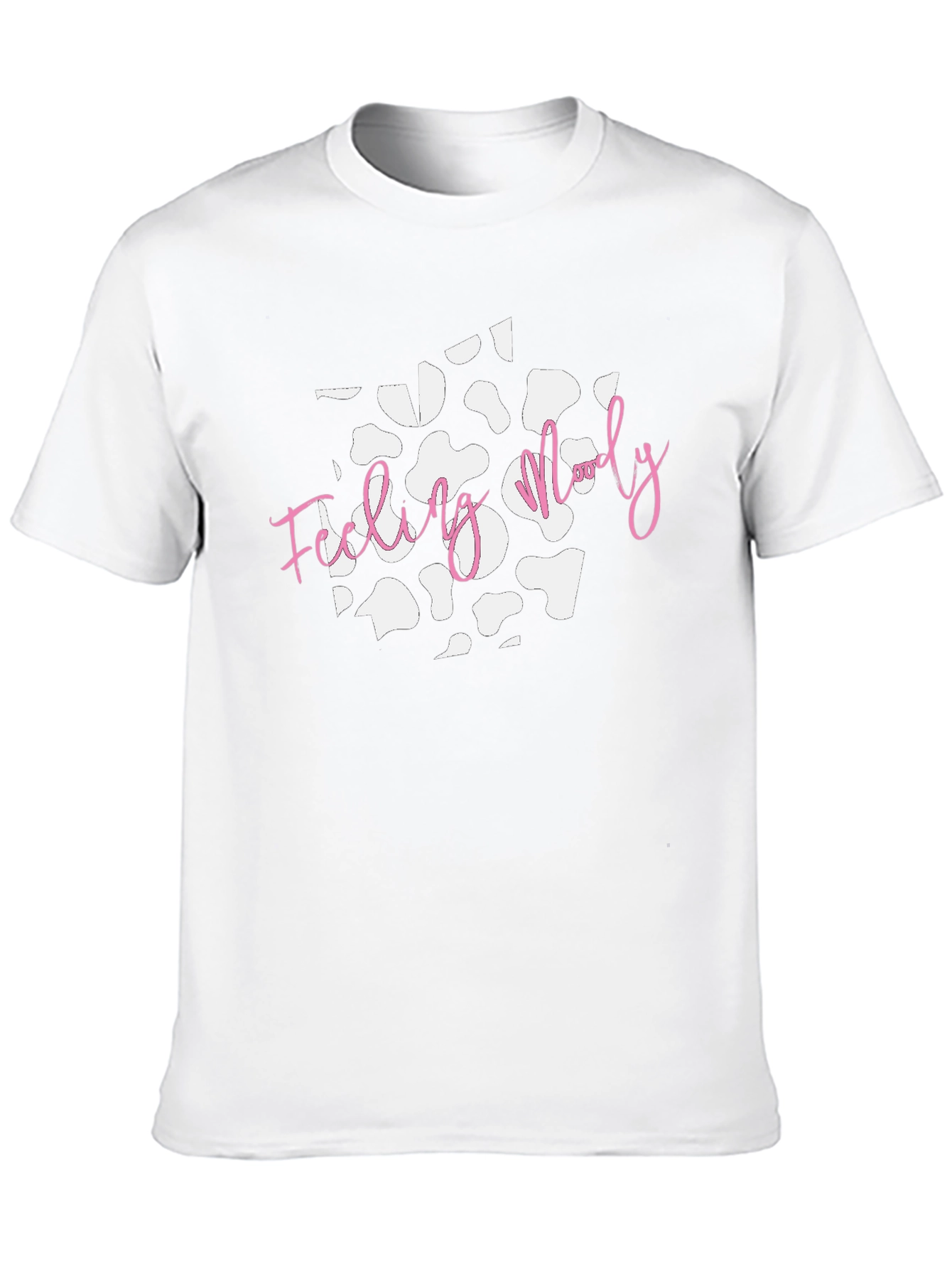 Feeling Moody Cow Print T-Shirt