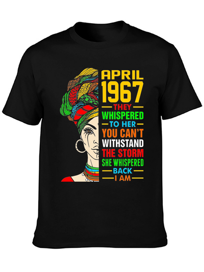 April 1967 Storm T-Shirt - Empowering & Stylish