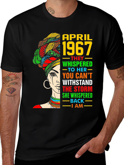 April 1967 Storm T-Shirt - Empowering & Stylish