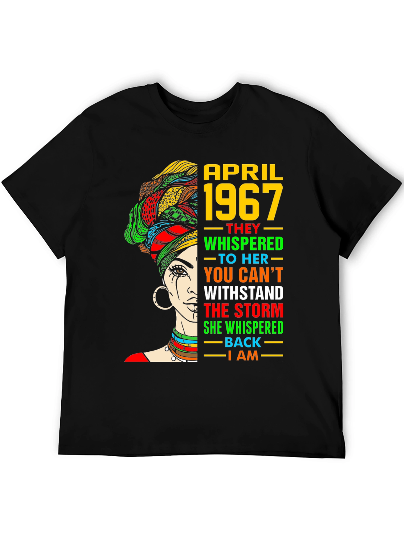 April 1967 Storm T-Shirt - Empowering & Stylish