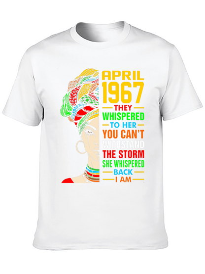 April 1967 Storm T-Shirt - Empowering & Stylish