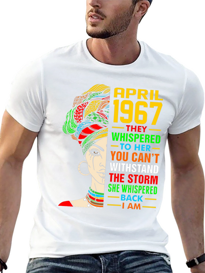 April 1967 Storm T-Shirt - Empowering & Stylish