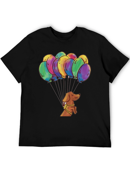 Balloon Dog T-Shirt Funny Dachshund Tee