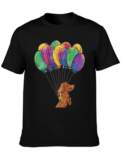 Balloon Dog T-Shirt Funny Dachshund Tee
