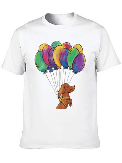 Balloon Dog T-Shirt Funny Dachshund Tee