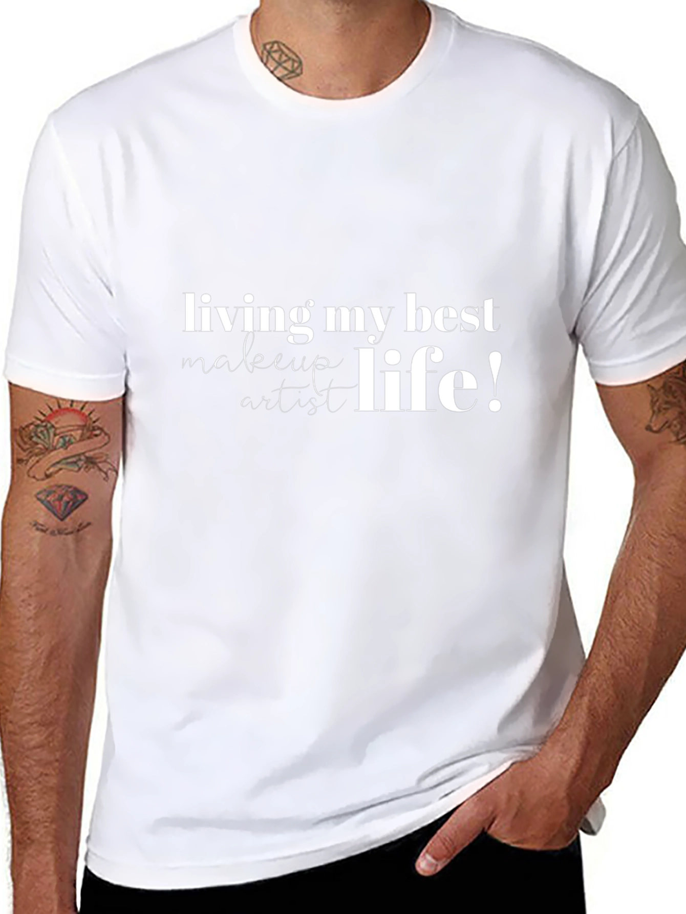 Living My Best Makeup Artist Life T-Shirt