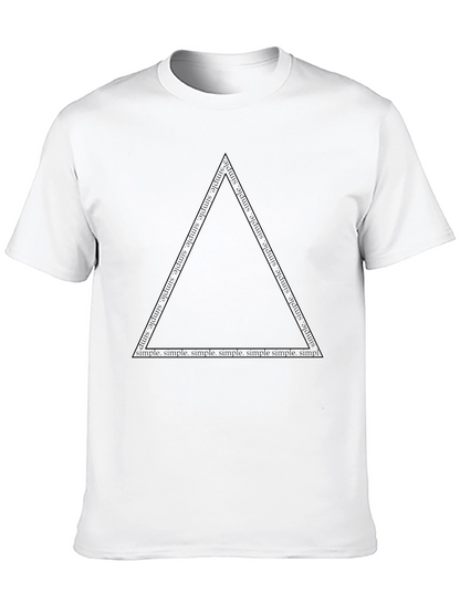 Simple Statement Black Tee