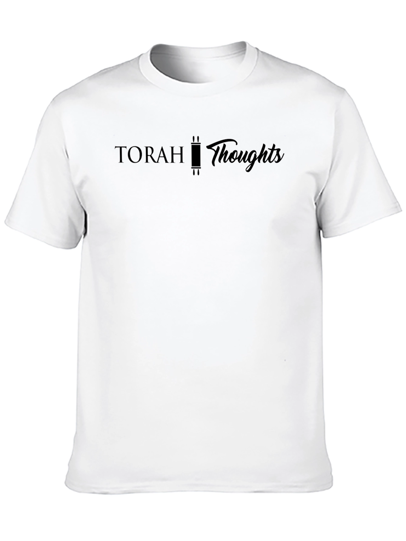 Torah Thoughts Black Graphic T-Shirt