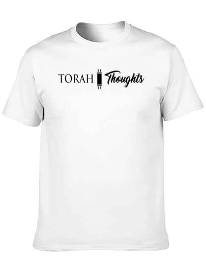 Torah Thoughts Black Graphic T-Shirt