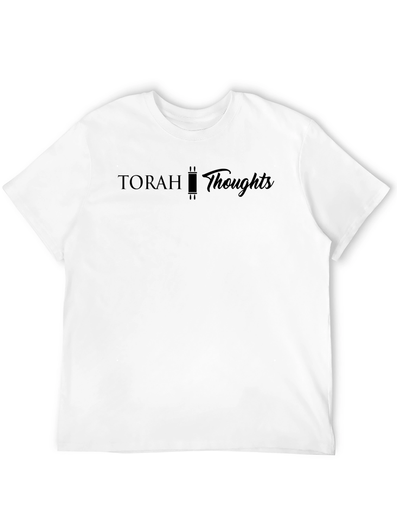 Torah Thoughts Black Graphic T-Shirt