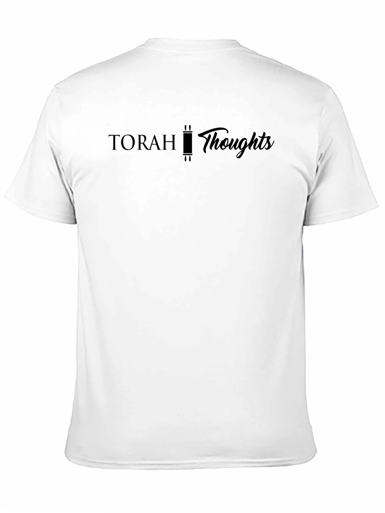 Torah Thoughts Black Graphic T-Shirt