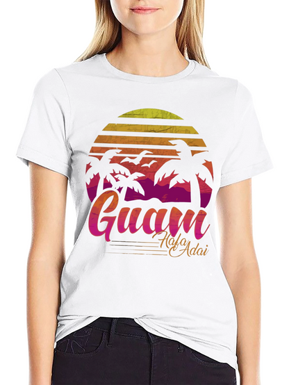 Guam Hafa Adai Sunset T-Shirt