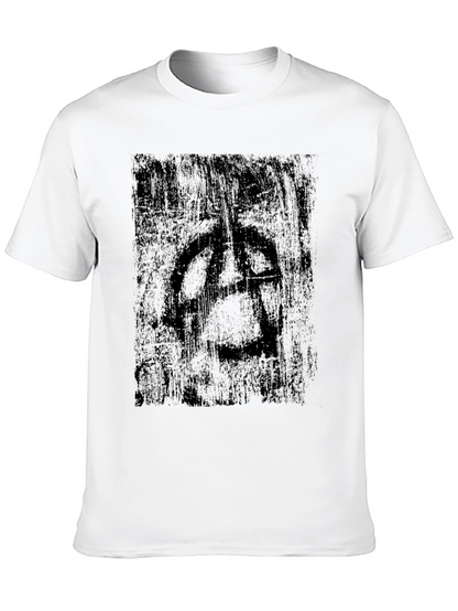 Distressed Graphic Black T-Shirt
