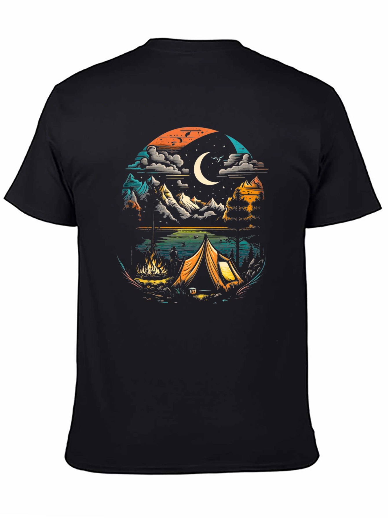 Camping Adventure Graphic Tee