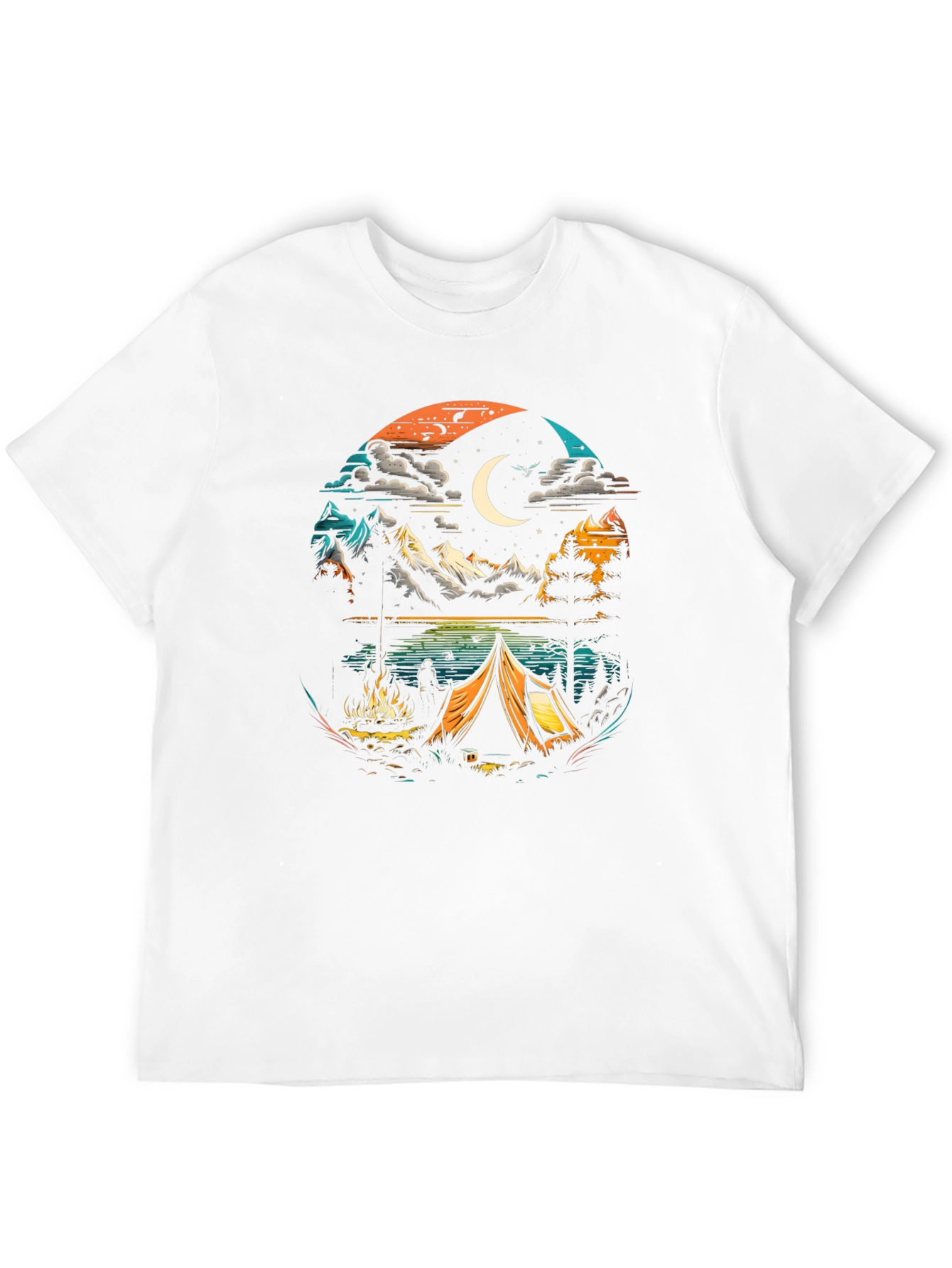 Camping Adventure Graphic Tee