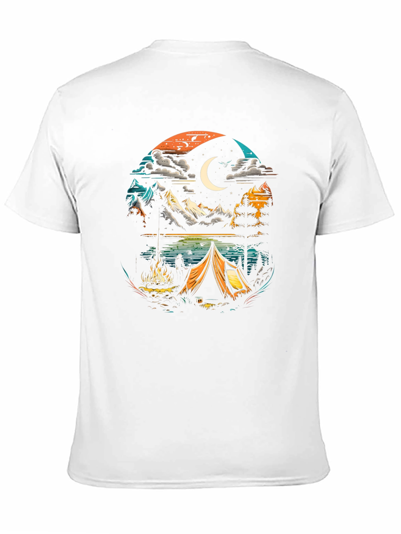 Camping Adventure Graphic Tee