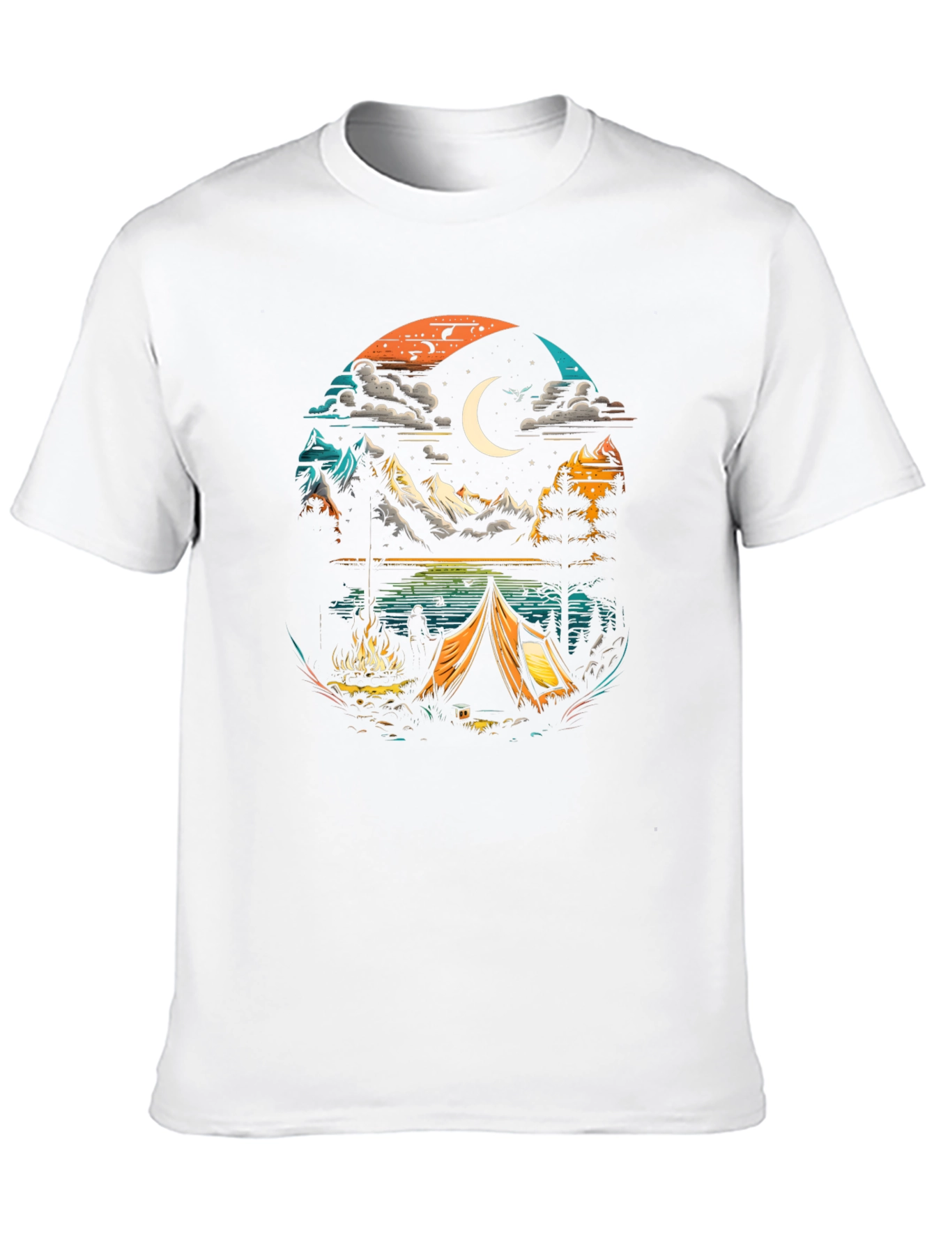 Camping Adventure Graphic Tee