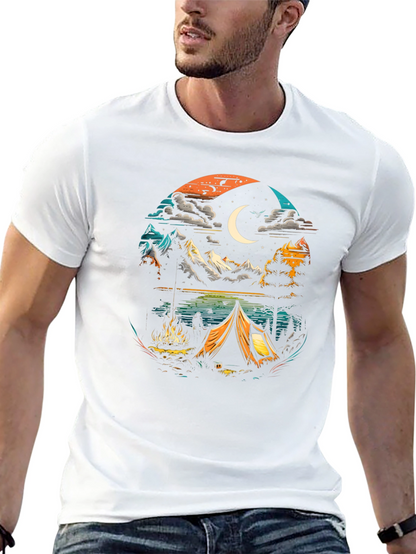 Camping Adventure Graphic Tee