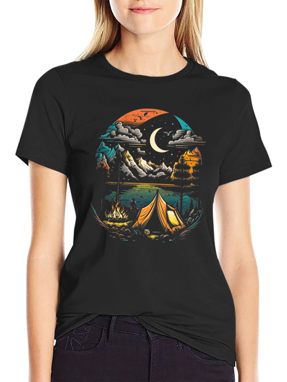 Camping Adventure Graphic Tee