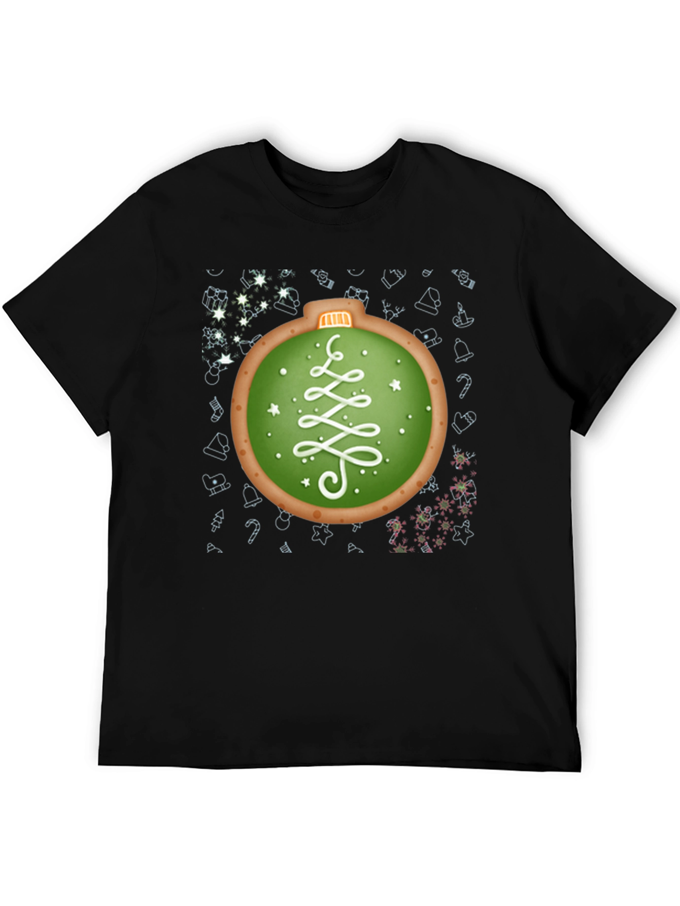 Christmas Ornament Cookie Graphic Tee