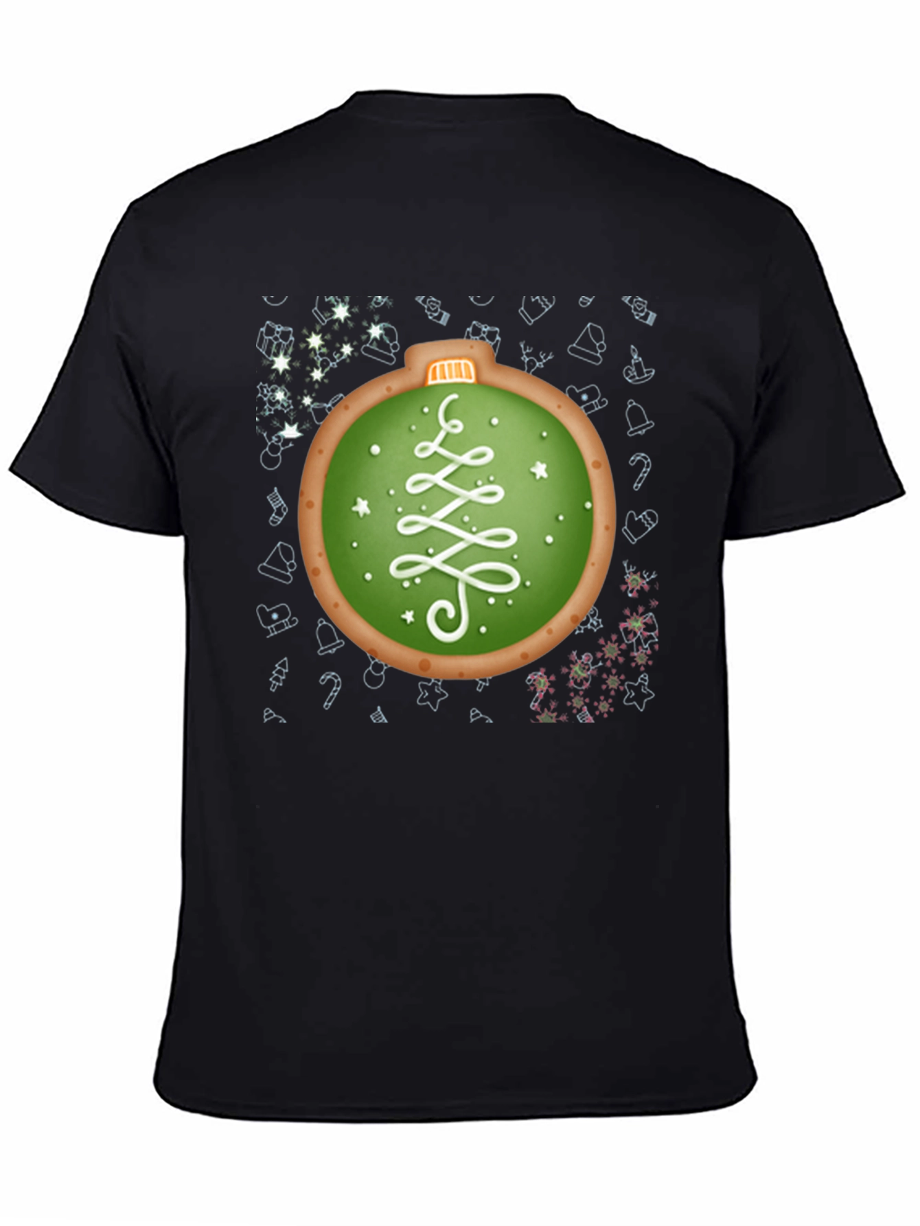 Christmas Ornament Cookie Graphic Tee