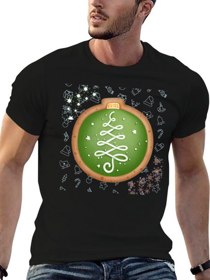 Christmas Ornament Cookie Graphic Tee