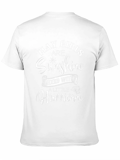 May Girls Sunshine and Hurricane Graphic Tee