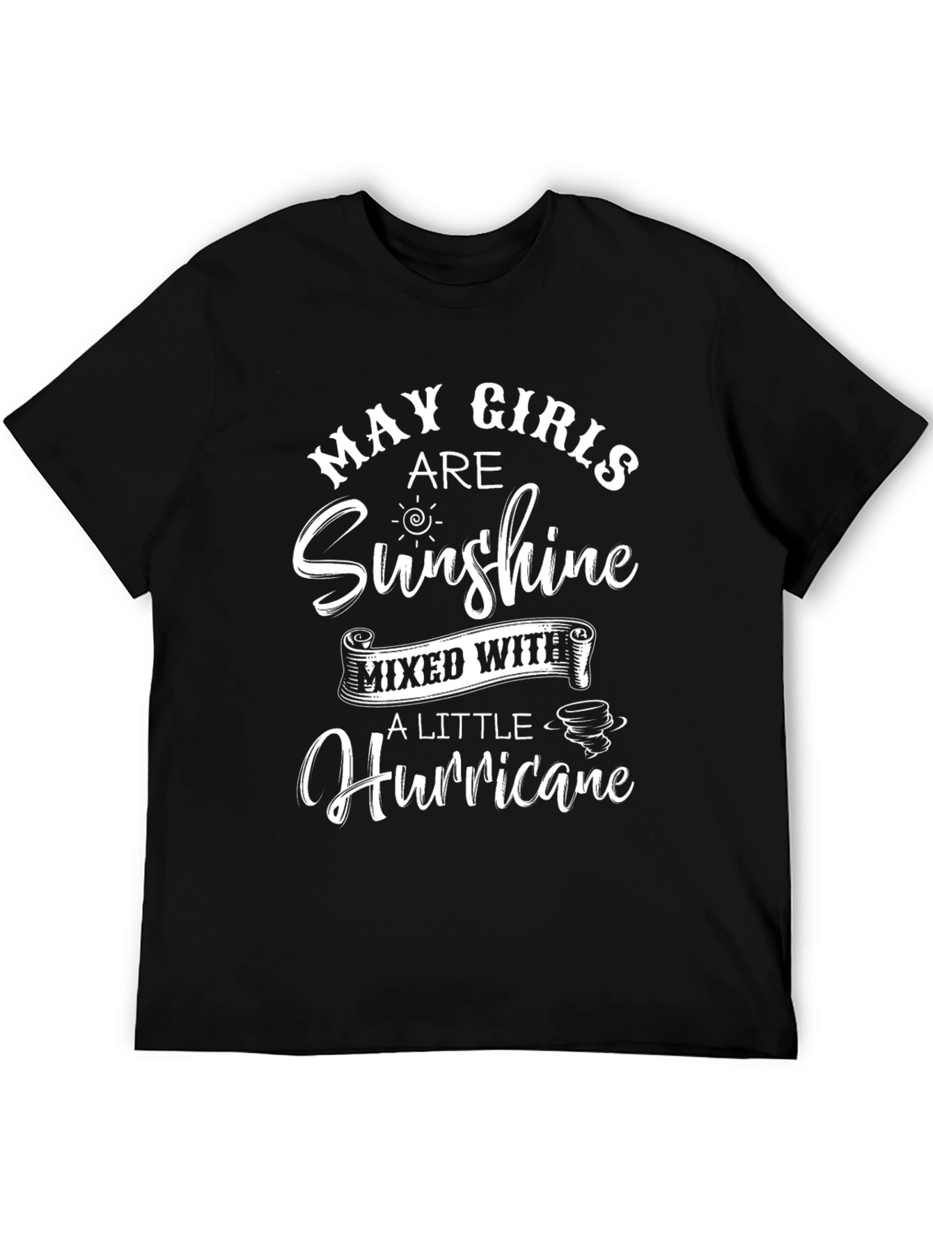 May Girls Sunshine and Hurricane Graphic Tee