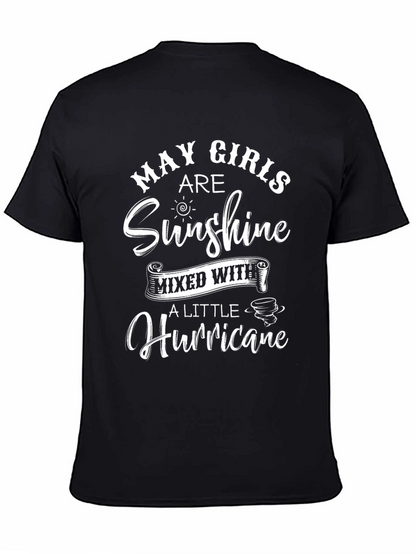 May Girls Sunshine and Hurricane Graphic Tee