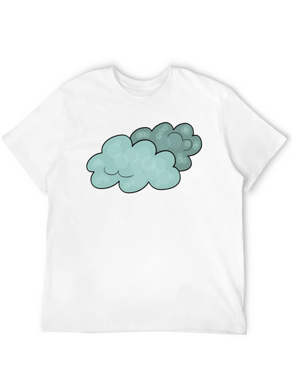 Cloud Graphic Black Tee