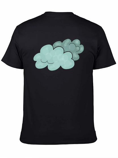 Cloud Graphic Black Tee