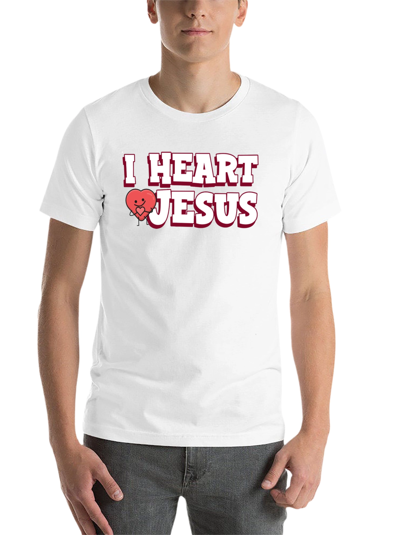 I Heart Jesus Graphic Tee