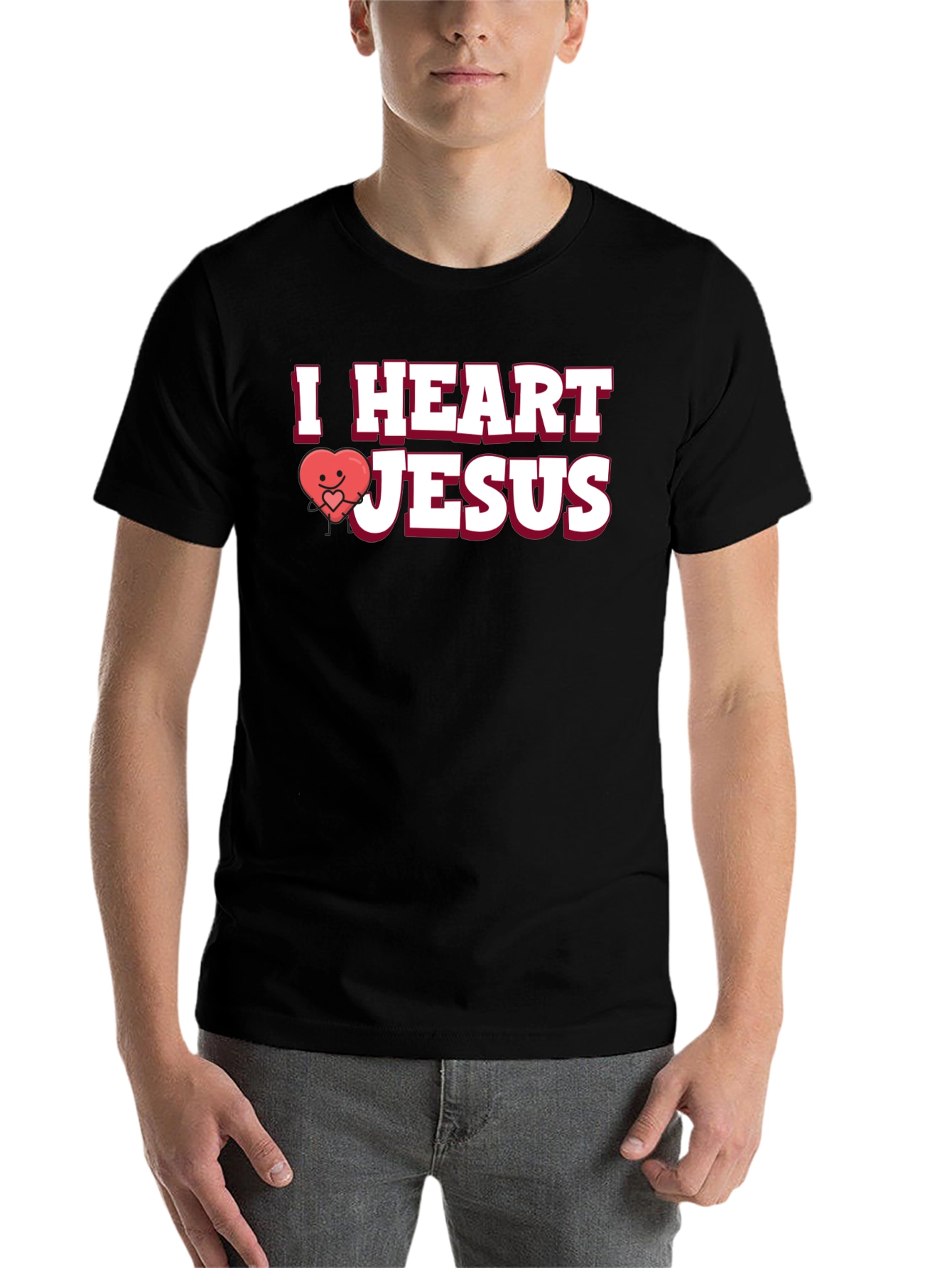 I Heart Jesus Graphic Tee
