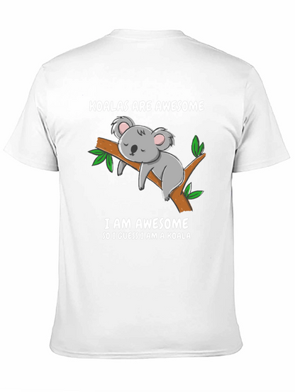 Koala Are Awesome Funny Graphic T-Shirt