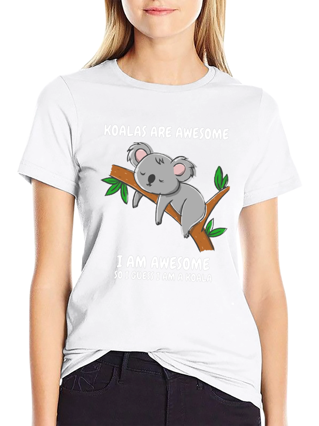 Koala Are Awesome Funny Graphic T-Shirt