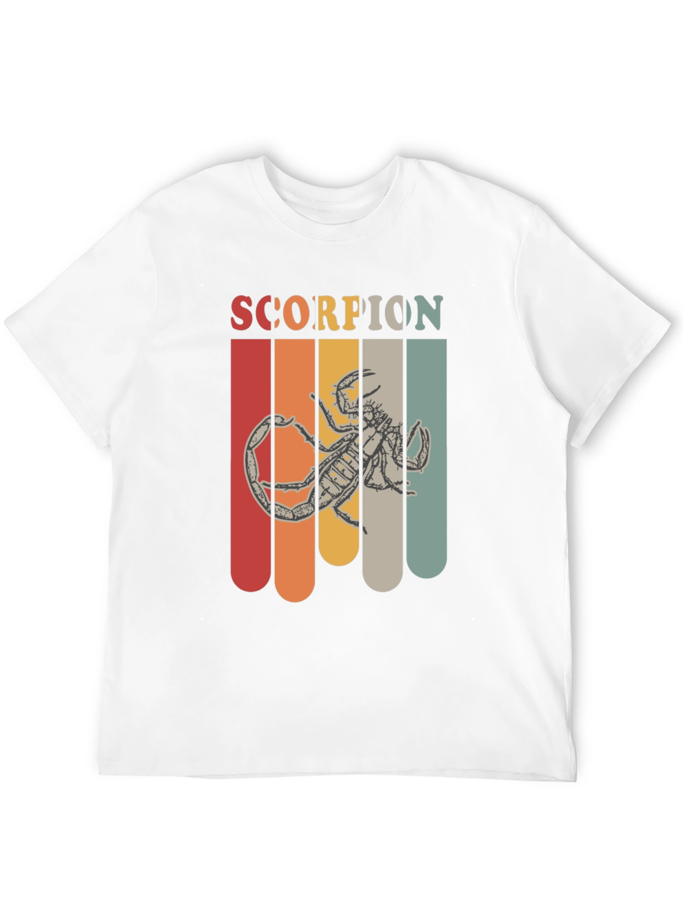 Retro Scorpion Graphic T-Shirt