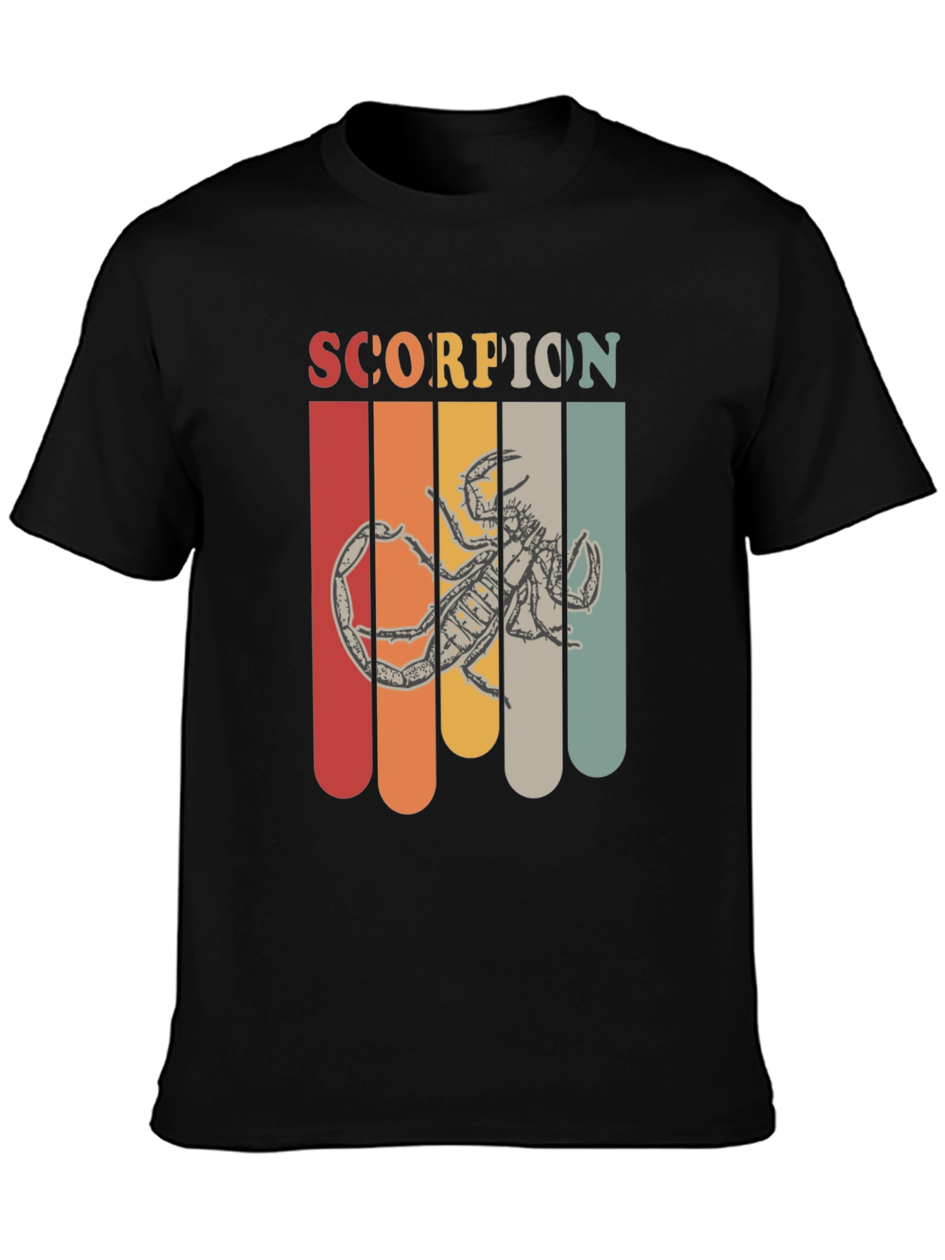 Retro Scorpion Graphic T-Shirt